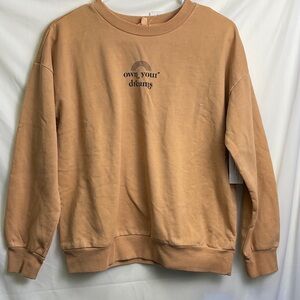 Bixby Nomad “Own Your Dreams”, The Drop Shoulder Legging Friendly Pullover